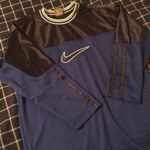 Nike Navy Long Sleeve Tee